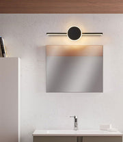 Blushlighting® Modern Creative Black/White LED Mirror Wall Lamp for Bedroom, Bathroom image | luxury lighting | luxury wall lamps