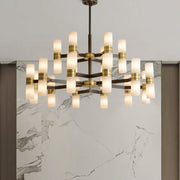 Morala Marble Round Chandelier