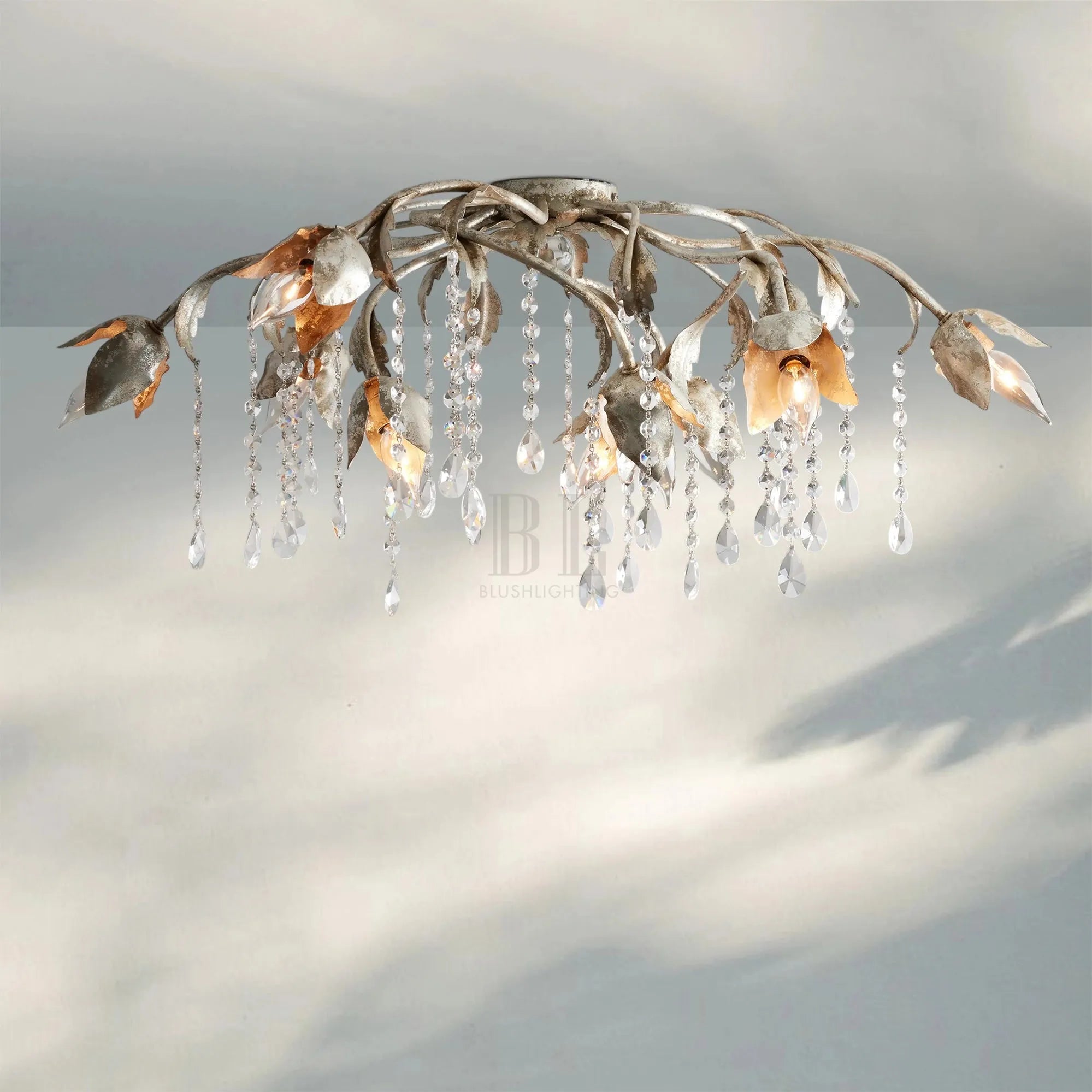 Viticcia Flushmount 24''32''-Lighting-32"-Blushlighting