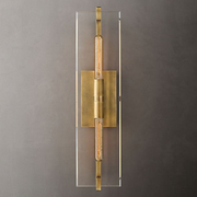 Luxury Modern Marbuzet Linear Gold Modern Wall Sconce 25"