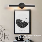 Black Wall Sconces, Bathroom Lights 18.9 inch