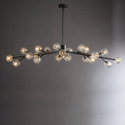 Dorian Modern Crystal Round Chandelier For Living Room 36"