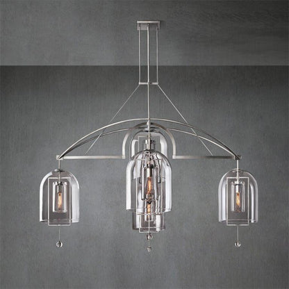 Fulcram Round Chandelier 73" 5-Lights