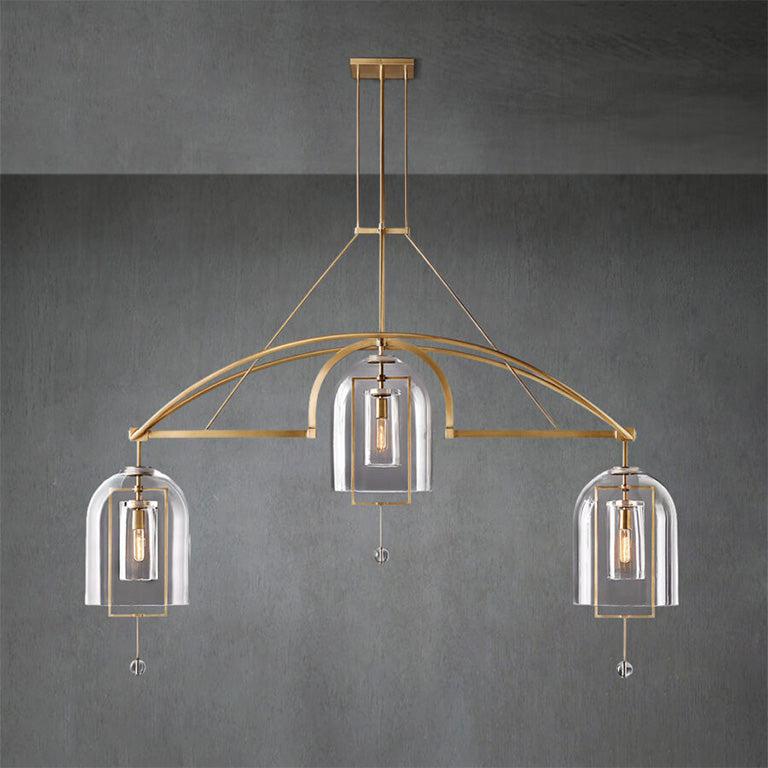 Fulcram Linear Chandelier 73" 3-Lights