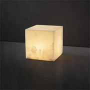 Alabaster Cubic Pendant For Dining Table, Kitchen Island Pendant