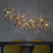 Blushlighting Modern Creative Fashion Stainless Steel Decorative Chandelier Dining / Living Room / Bar / Cafe