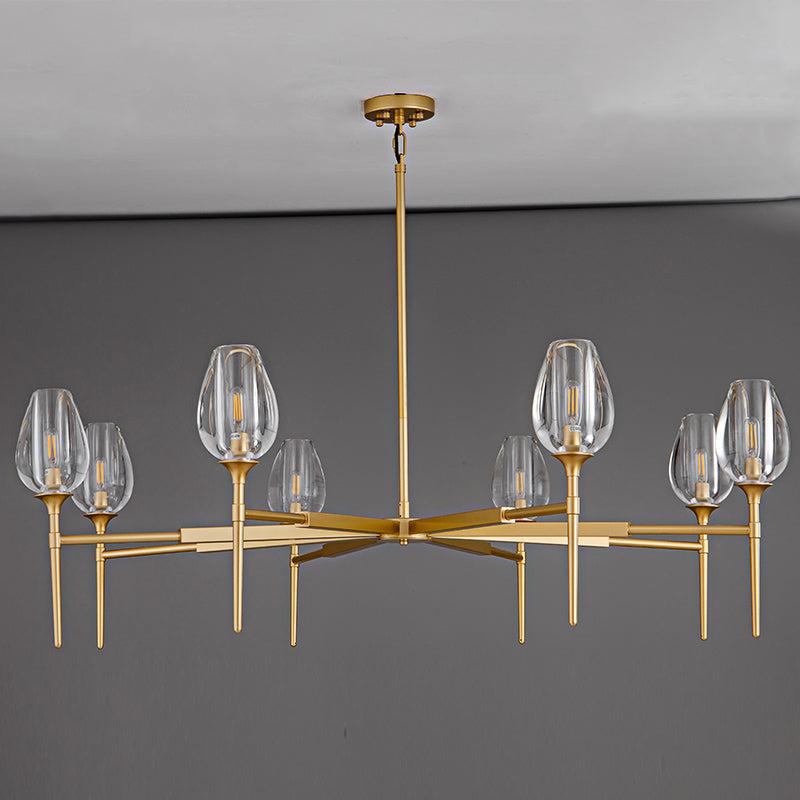 Tulipe Round Chandelier 27''42''54''