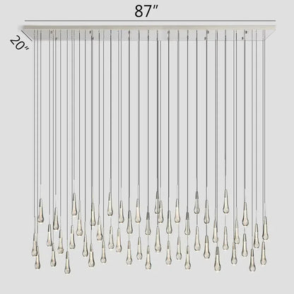 SBUtaire Linear Chandelier 37"50"70"87"120"
