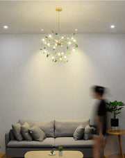 Blushlighting® Flims | Colourful Agate Art Multicoloured Chandelier