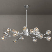 Dorian Modern Crystal Round Chandelier For Living Room 60"