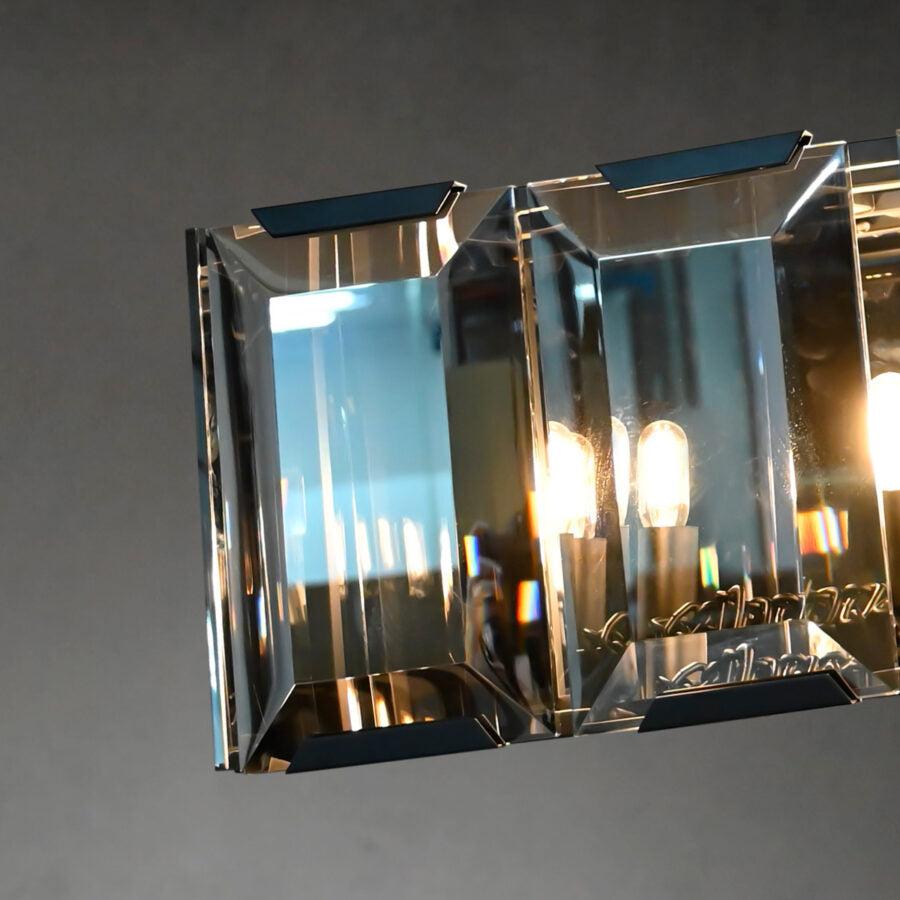 Harlew Crystal Rectangular Chandelier42''54''62''74"