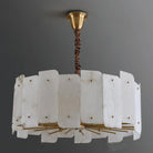 Marble Lorry Round Chandelier 20" 31"