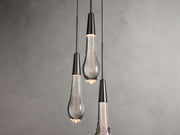 Solitaire Single Light 3-light Pendant