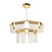 Aimee 2-Tier Round Down-light LED Chandelier