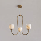 Trillium Alabaster Chandelier - Vakkerlight