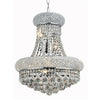 Blus Lighting Philomen French Empire Crystal Chandelier