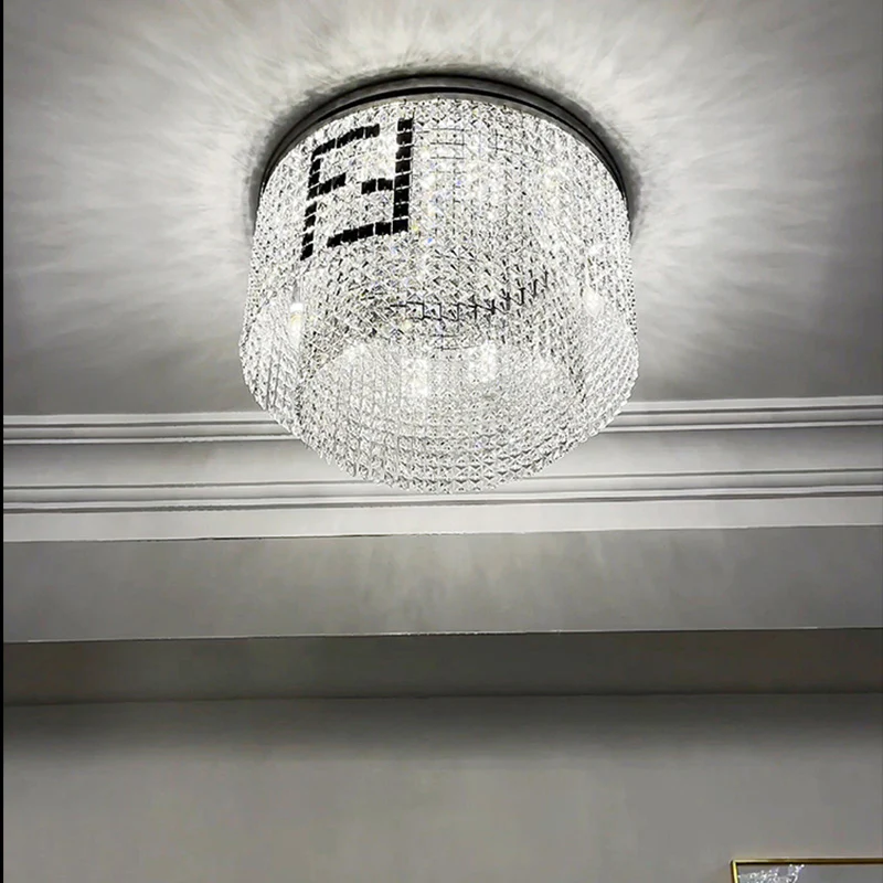 Fendi Modern Crystal Chandelier