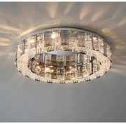 Blushlighting® Loano | Modern Gorgeous Drum Ceiling Crystal Chandelier