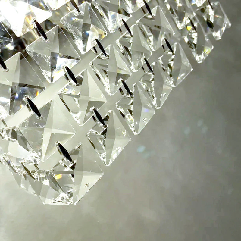 Fendi Modern Crystal Wall Sconce, Wall Light For Bedroom