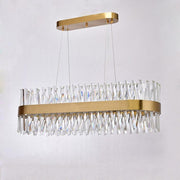 Blus Lighting Arsen Oval Crystal Chandelier