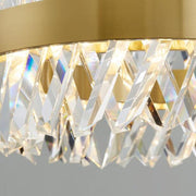 Blus Lighting Arsen Open Round Crystal Chandelier