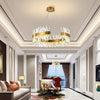 Blus Lighting Arsen Open Round Crystal Chandelier