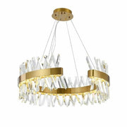 Blus Lighting Arsen Open Round Crystal Chandelier