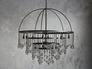 Aubrey Crystal Ball 4 Tier Chandelier