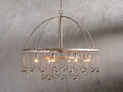 Aubrey Crystal Ball Round Chandelier 5 Light / 8 Light