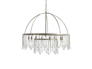 Aubrey Crystal Ball Round Chandelier 5 Light / 8 Light