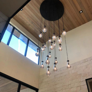 Silas Modern Raindrop Round Chandelier For Living Room