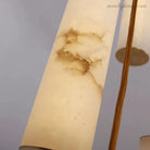 Alabaster Brass Spiral Indoor Modern Chandelier-Blushlighting
