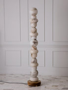 Alabaster Totem 16 Floor Lamp, Living Room Standing Lamp Floor standing lamps Kevin Studio Inc   