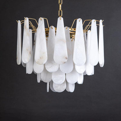 Alabaster Anne Foyer Art Chandelier