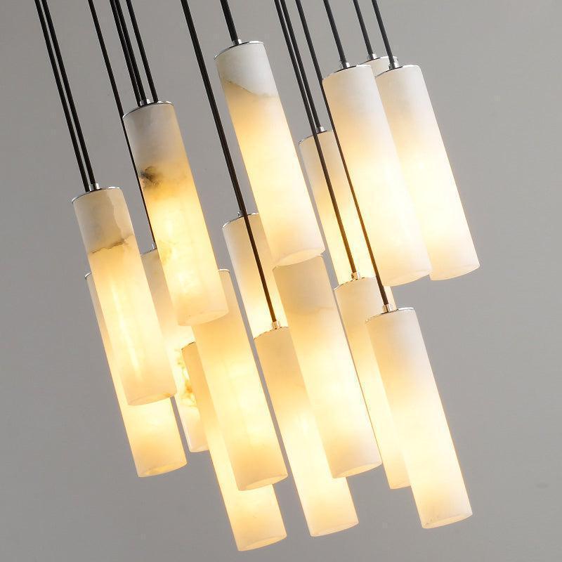 Alabaster Anne Modern Art Chandeliers