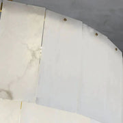 Alabaster Multi-Layer Modern Round Chandelier 31"