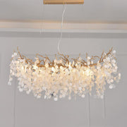 Blus Lighting Zosia Creative Brass Branch Chandelier, Modern Ceiling Lighting Chandelier for Living Room