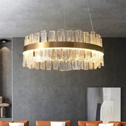 Round Crystal Chandelier