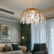 Aqua Dome Chandelier