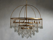 Aubrey Crystal Ball 4 Tier Chandelier