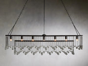 Aubrey Crystal Ball Rectangular Chandelier 47'' 60''