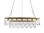 Aubrey Crystal Ball 7 Light Chandelier