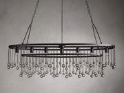 Aubrey Crystal Ball 7 Light Chandelier