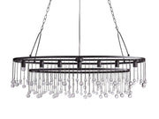 Aubrey Crystal Ball 7 Light Chandelier