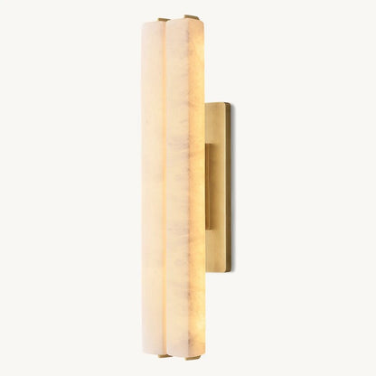 Auduban Alabaster Double Sconce