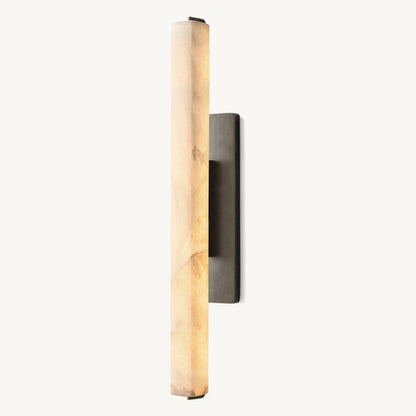 Auduban Alabaster Single Sconce
