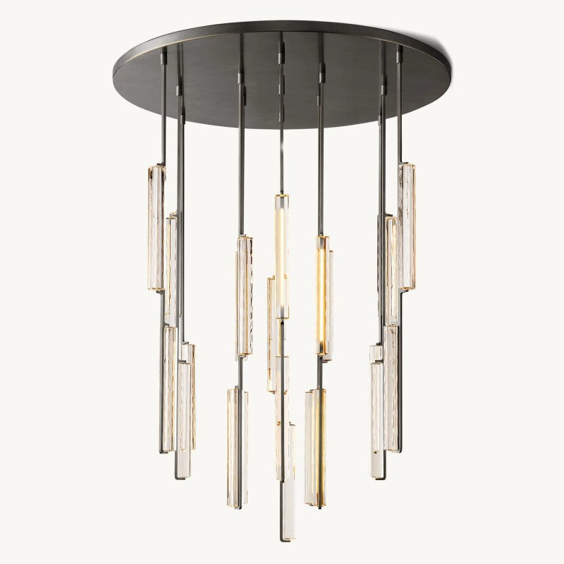 Auduban Round Chandelier 56"