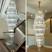 Multiple Tier Crystal Chandelier