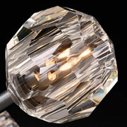 Boule DeClear Cristal  Glass Rod Pendant
