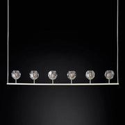 Boule De Cristal Linear Chandelier 60"(Clear )